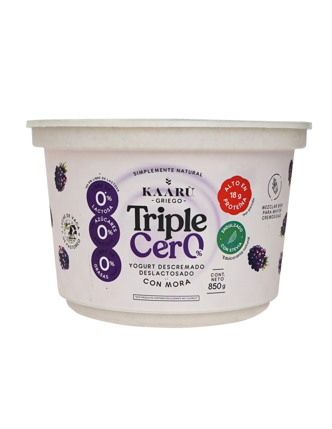 Yogurt Griego Triple Cero Kaaru Mora G