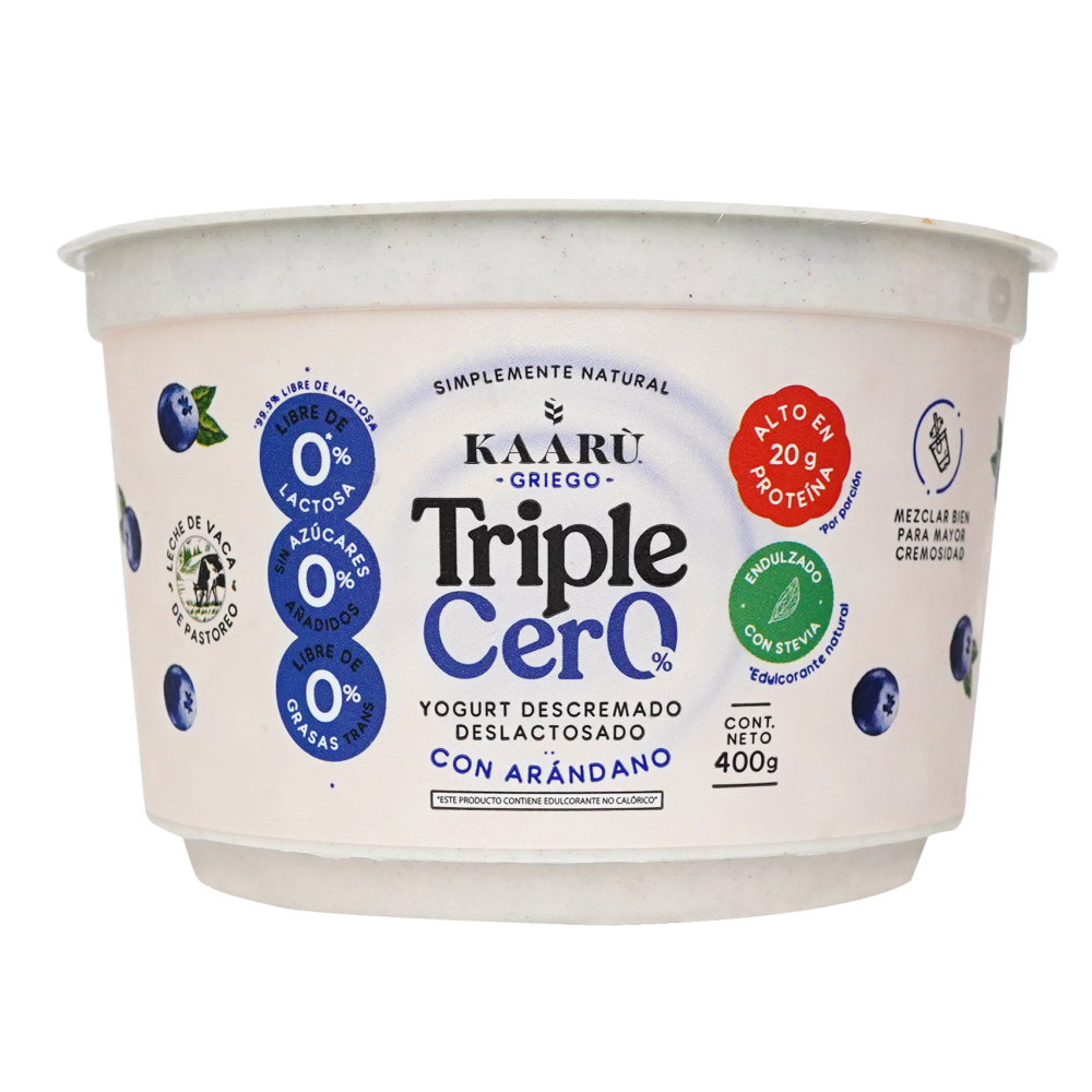 Yogurt Griego Triple Cero -...