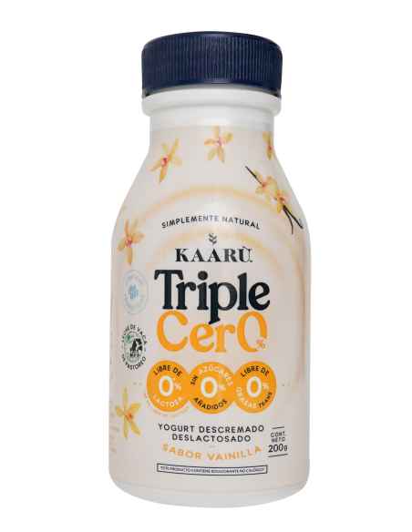 Yogurt Bebible Triple Cero - Kaaru - Vainilla - 200g