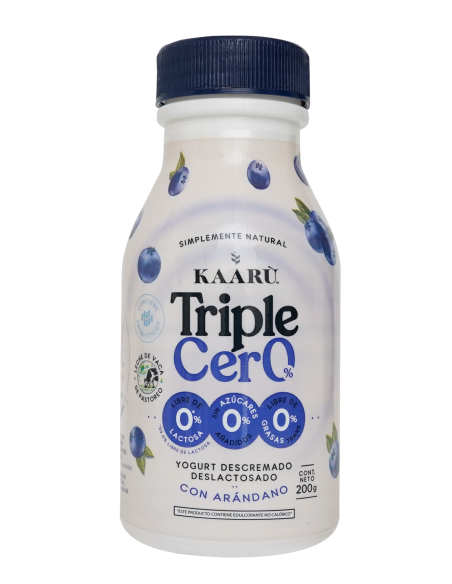 Yogurt Bebible Triple Cero - Kaaru - Arándano - 200g