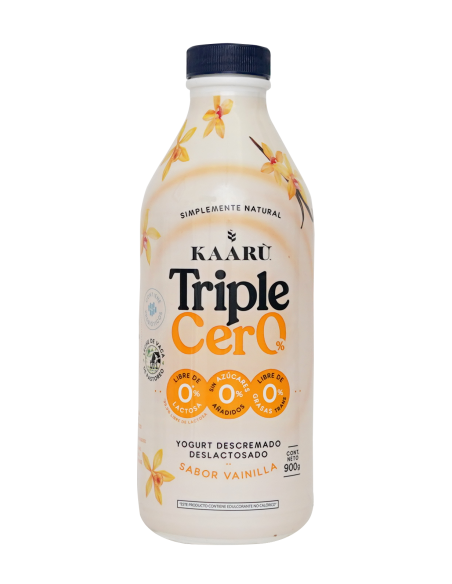 Yogurt Bebible Triple Cero - Kaaru - Vainilla - 900g