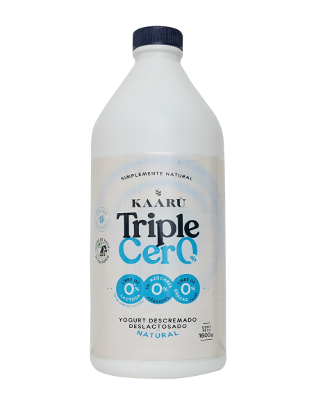 Yogurt Bebible Triple Cero - Kaaru - Natural - 1600g