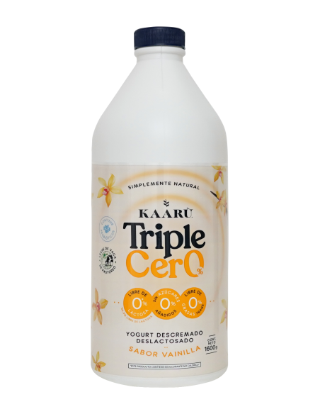 Yogurt Bebible Triple Cero - Kaaru - Vainilla - 1600g