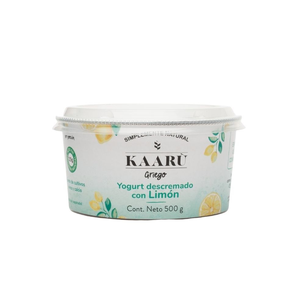 Yogurt Griego - Kaaru -  Limón - 500g