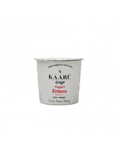 Yogurt Griego - Kaaru -  Entero - 150g