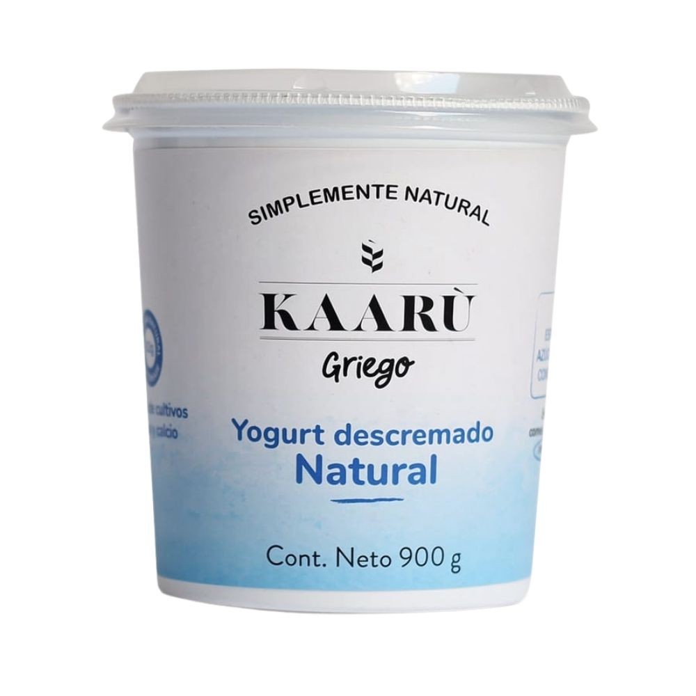 Yogurt Griego - Kaaru -  Natural 900g