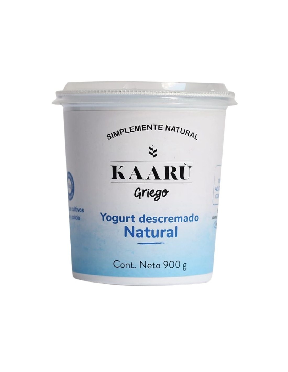 Yogurt Griego - Kaaru - Natural 900g