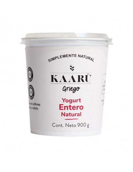 Yogurt Griego - Kaaru -  Entero - 900g