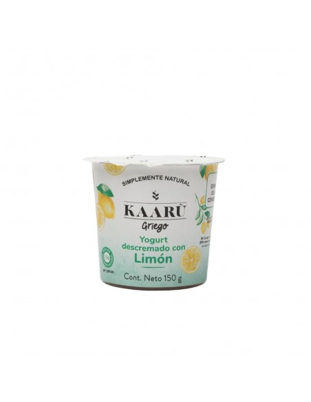 Yogurt Griego - Kaaru -  Limón - 150g