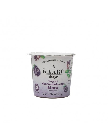Yogurt Griego - Kaaru -  Mora - 150g