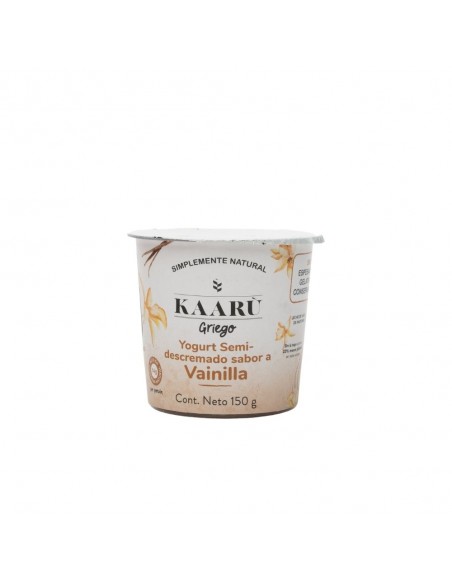 Yogurt Griego - Kaaru -  Vainilla - 150g