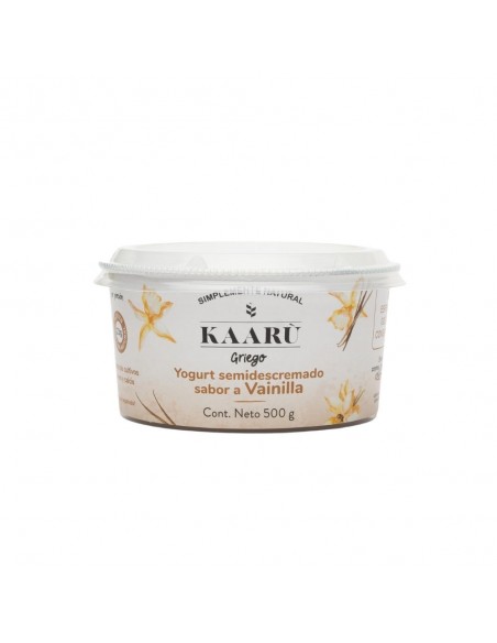 Yogurt Griego - Kaaru -  Vainilla - 500g