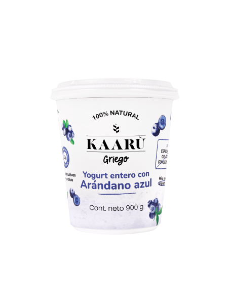 Yogurt Griego - Kaaru -  Arándano - 900g