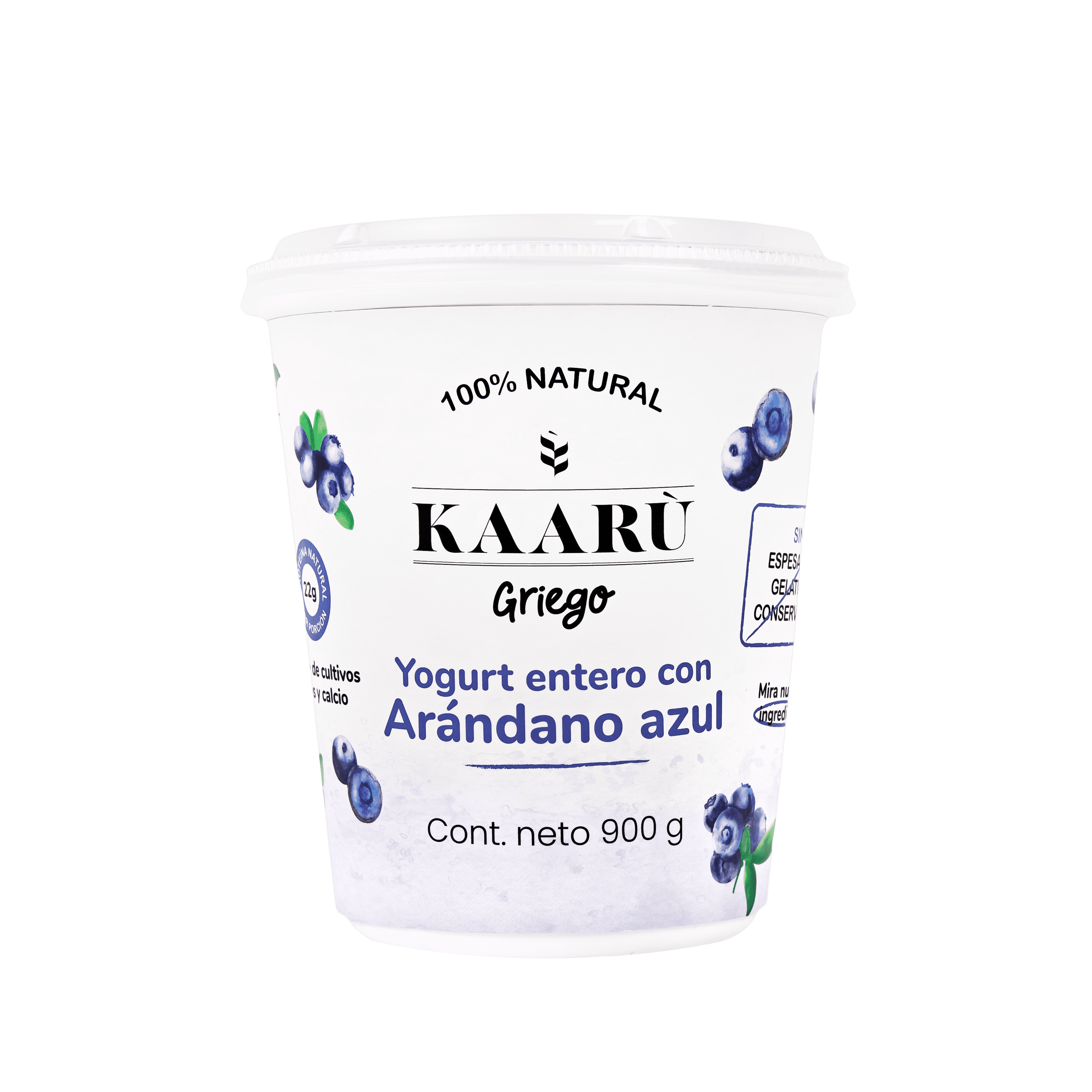 Yogurt Griego - Kaaru - Natural 900g